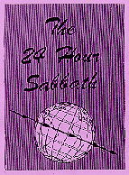 The 24 Hour Sabbath Booklet Cover
